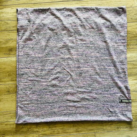 Lululemon athletica Vinyasa Scarf Infinity Purple Snap Stripe Stretch - Picture 3 of 3